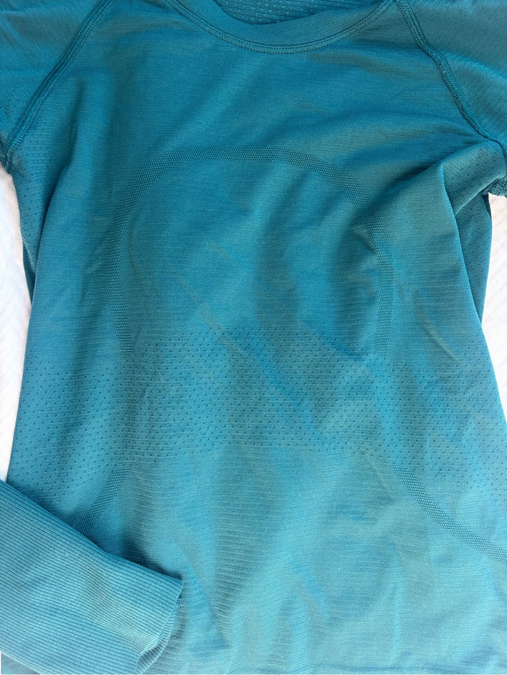 lululemon athletica Teal Long-Sleeve Performance Top - Picture 3 of 6